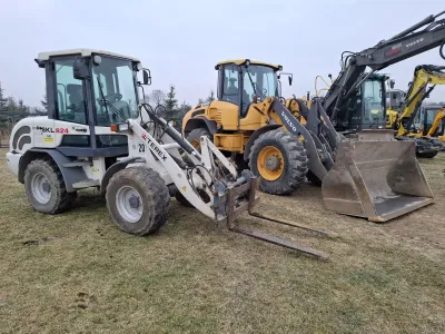 Ladowarki TEREX i VOLVO