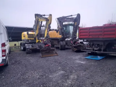 Koparki VOLVO i WACKER
