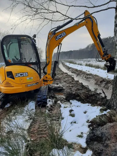 Minikoparka gasienicowa JCB 35t