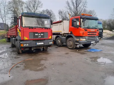 Samochody ciezarowe MAN i SCANIA